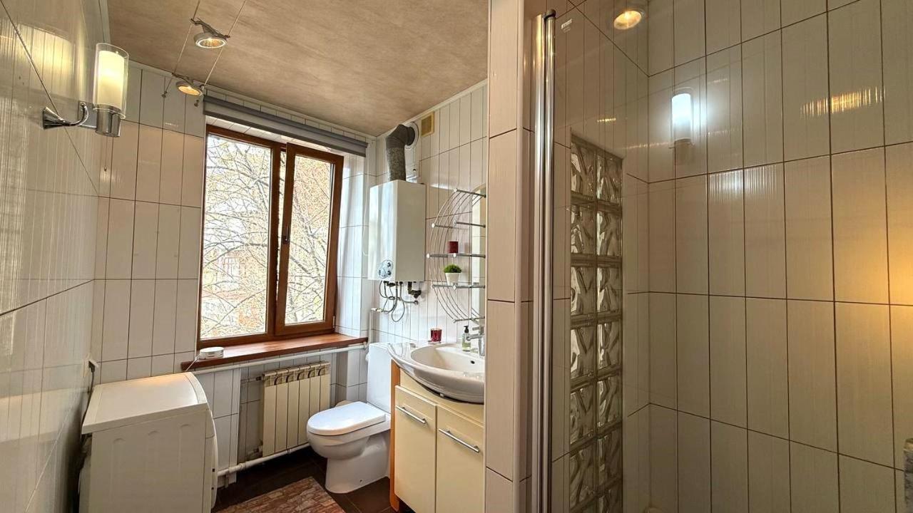 Ferienwohnung Mironositskaya 75 Charkiw Exterior foto